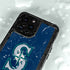 MLB Seattle Mariners - Solid Distressed iPhone 15 Pro Waterproof Case